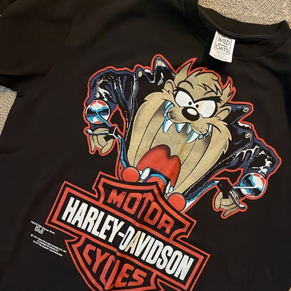 Vintage Other - 1995 Harley Davidson tazz vintage tee